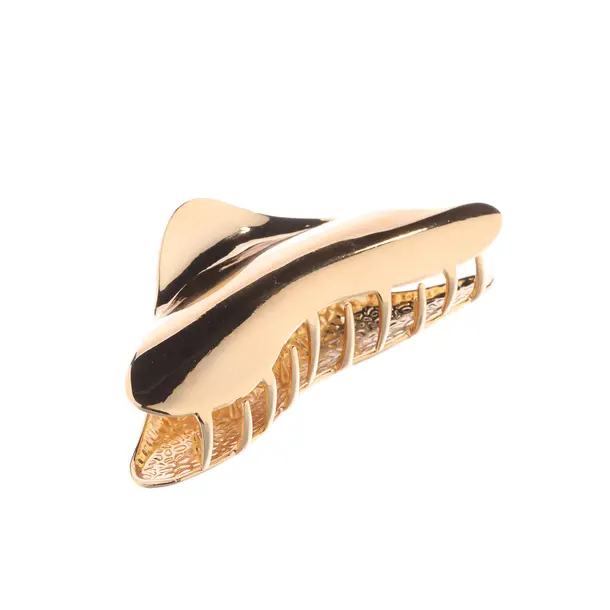 Hair Clip, in Gold, Metal (metallic, metallised), Jennifer Behr