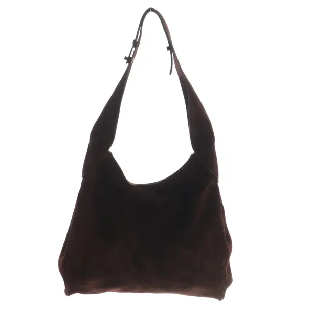 Schultertasche, in Dunkelbraun, Leder, Gabriela Hearst