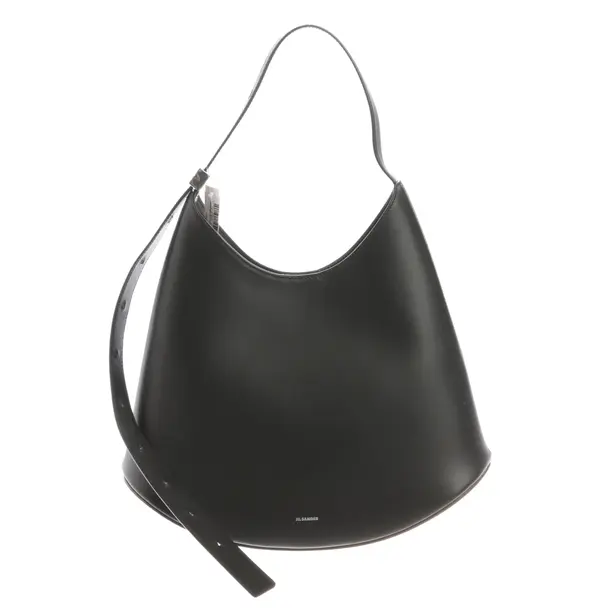 Borsa a cinture a tracolla, in Nero, Pelle, Jil Sander