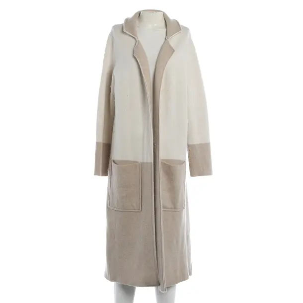 Strickjacke, in Beige, Wolle, Herzensangelegenheit