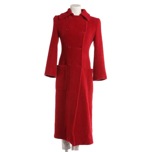 Mid-Season Coat, in Red, Viscose, Etro