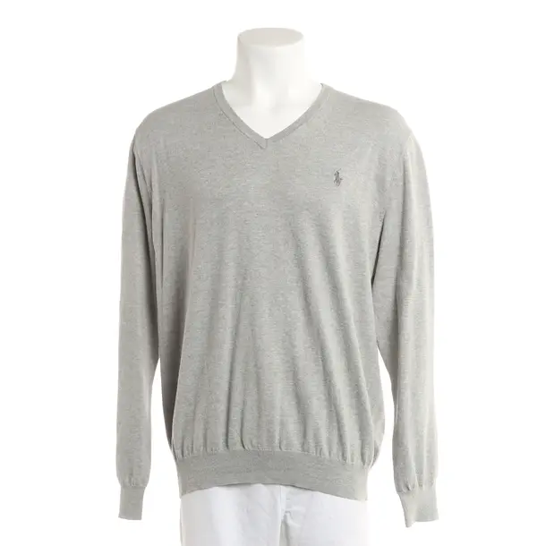 Pullover, in Grau, Baumwolle, Polo Ralph Lauren