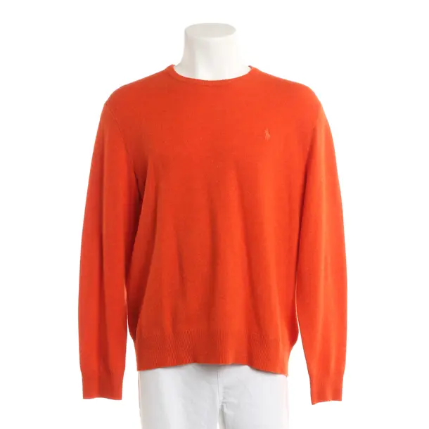 Jumper, in Orange, Wool, Polo Ralph Lauren