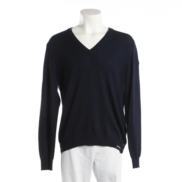 Jumper, in Navy, Wool, Moncler