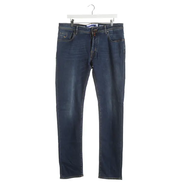 Slim Fit Jeans, in Blue, Cotton, Jacob Cohen