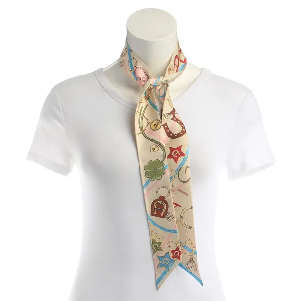 Tuch, in Mehrfarbig, Seide, Aigner