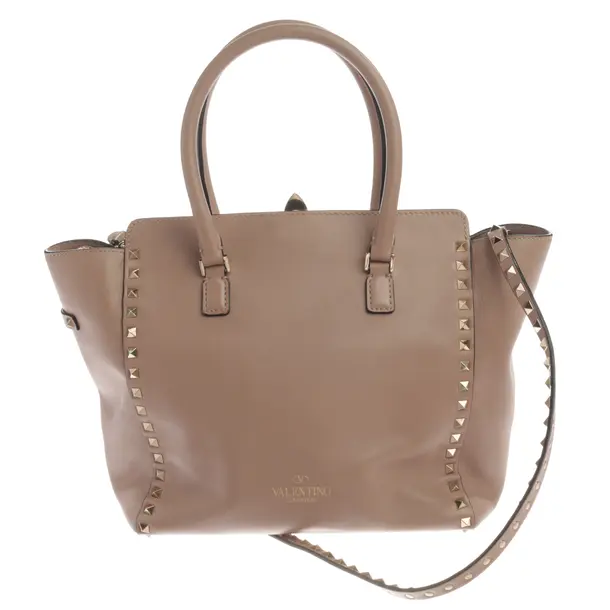 Handbag, in Light Pink, Leather, Valentino