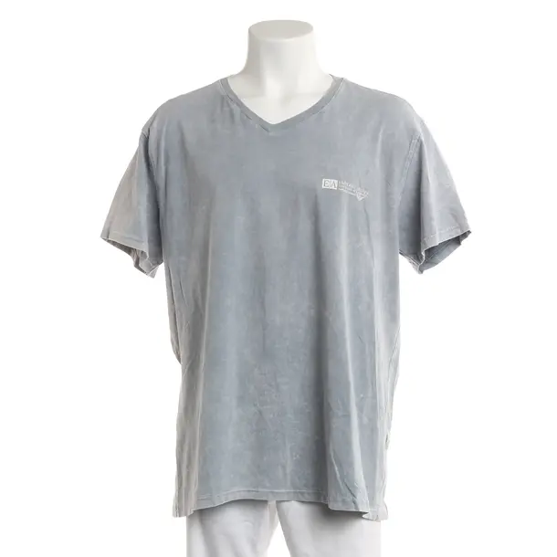 T-Shirt, in Gray, Cotton, Emporio Armani
