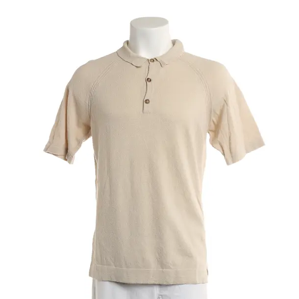 Polo, in Beige, Cotone, Chiuso