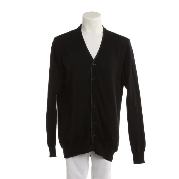 Cardigan, in Black, Wool, Karl Lagerfeld