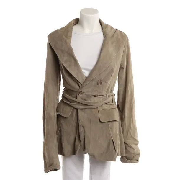 Lederjacke, in Beige, Leder, Pauw