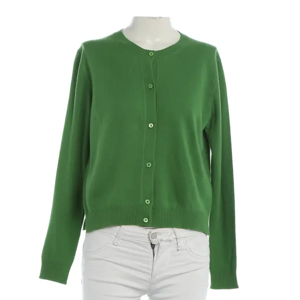 Strickjacke, in Grün, Baumwolle, Prada