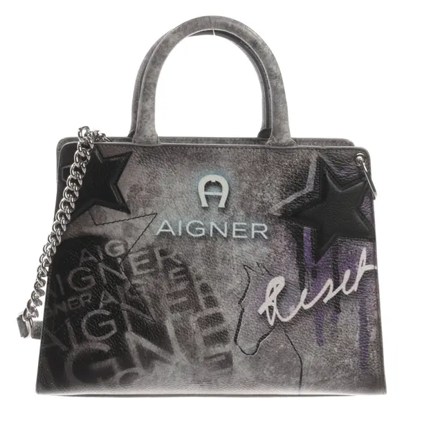 Handbag, in Multicolored, Leather, Aigner