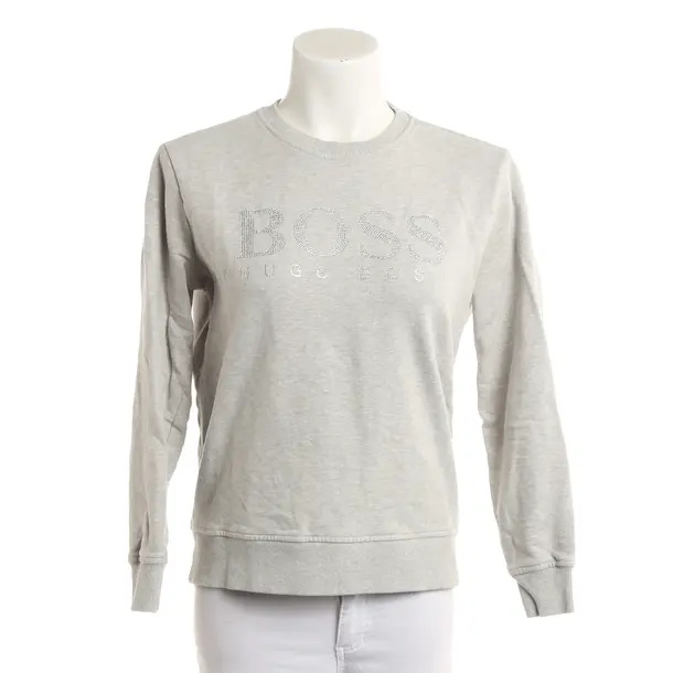 Sweatshirt, in Light Gray, Cotton, Hugo Boss Black Label