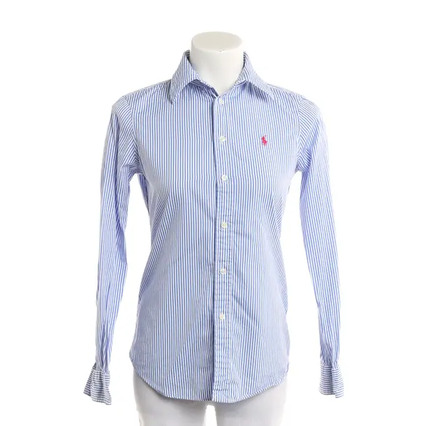 Bluse, in Hellblau, Baumwolle, Polo Ralph Lauren