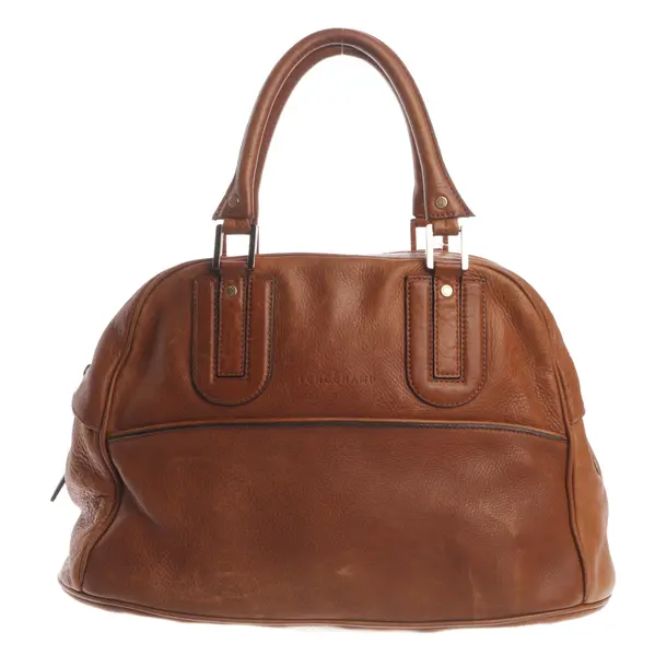 Handbag, in Light Brown, Leather, Longchamp