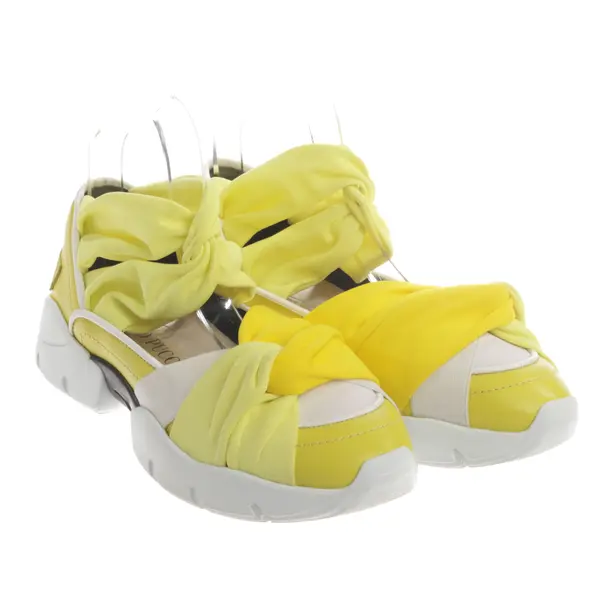 Sneakers, in Yellow, Emilio Pucci