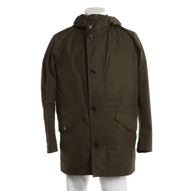Mid-Season Jacket, in Dark Green, Polyester, Hugo Boss Black Label
