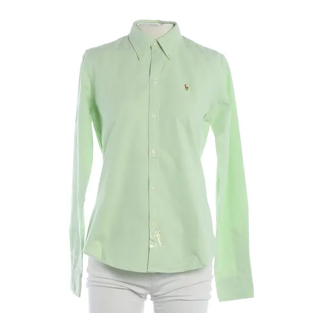 Blouse, in Light Green, Cotton, Polo Ralph Lauren