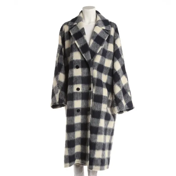 Übergangsmantel, in Navy, Wolle, Stand Studio