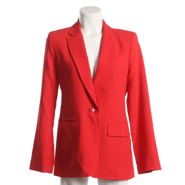 Blazer, in Red, Viscose, Emporio Armani