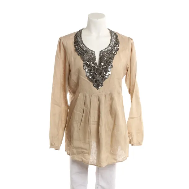 Blouse, in Beige, Linen, Steffen Schraut