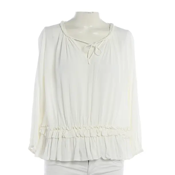 Blouse, in White, Viscose, Steffen Schraut