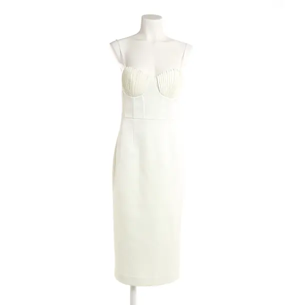 Cocktail Dress, in White, Polyester, Rebecca Vallance
