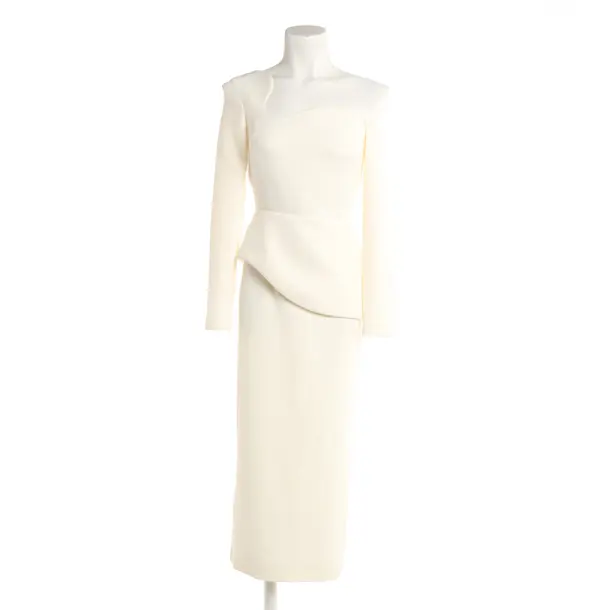 Cocktail Dress, in Beige, Polyester, Safiyaa