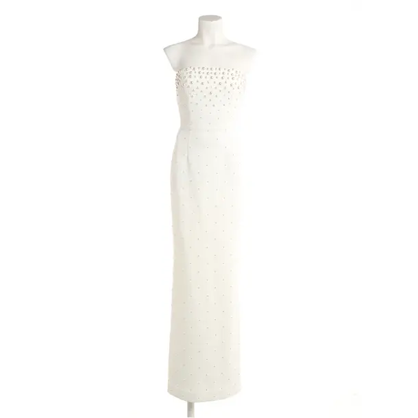 Wedding Dress, in White, Polyester, Rebecca Vallance