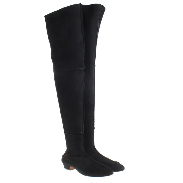 Over-The-Knee Boots, in Black, The Row
