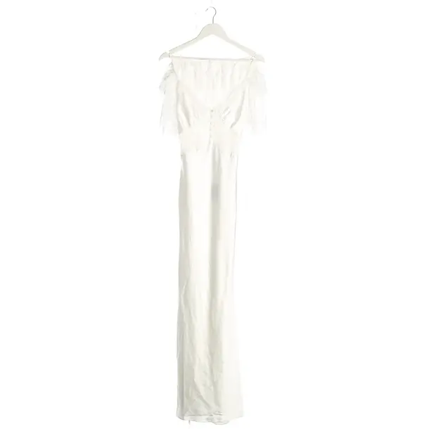 Wedding Dress, in White, Polyester, self-portrait