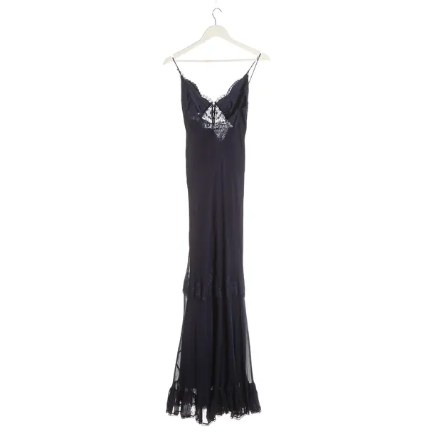 Cocktail Dress, in Navy, Viscose, self-portrait