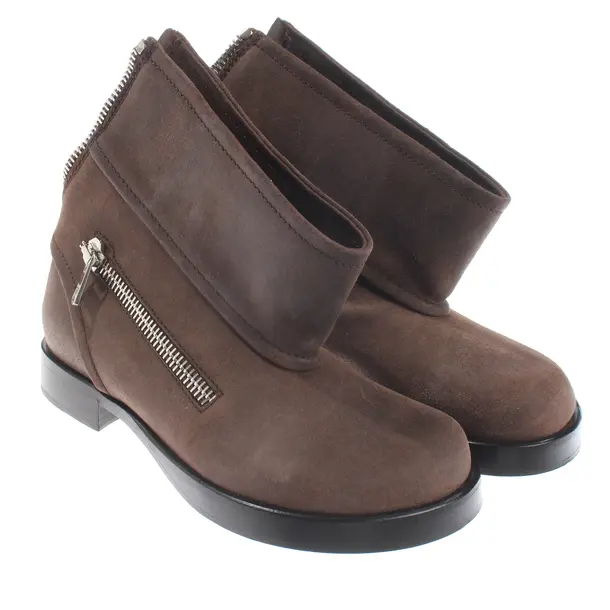 Stiefeletten, in Dunkelbraun, JW Anderson