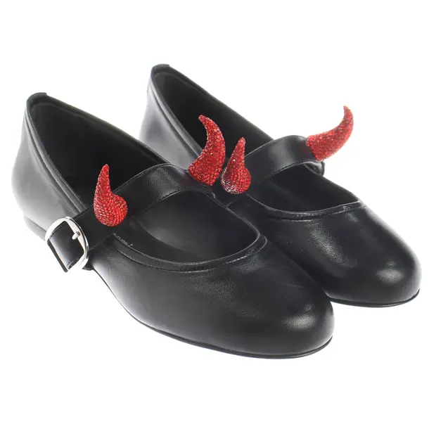 Ballerinas, in Schwarz, Coperni