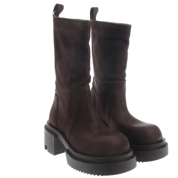 Boots, in Brown, Rick Owens