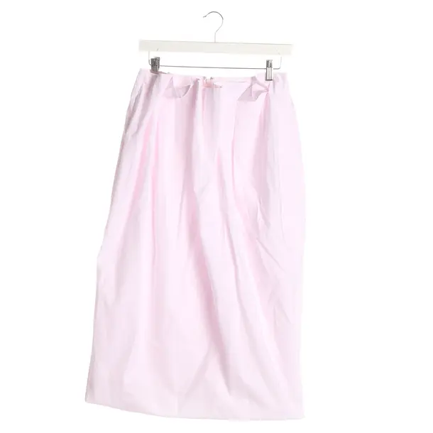 Rock, in Hellrosa, Baumwolle, Simone Rocha