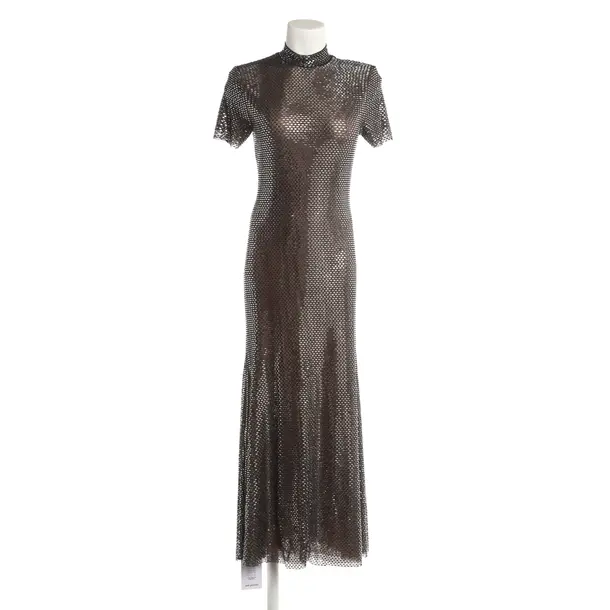 Cocktail Dress, in Silver, Polyester, self-portrait