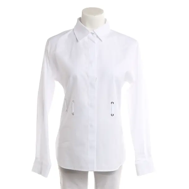 Bluse, in Weiß, Baumwolle, Max Mara