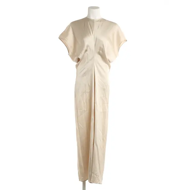 Cocktail Dress, in Beige, Viscose, Totême