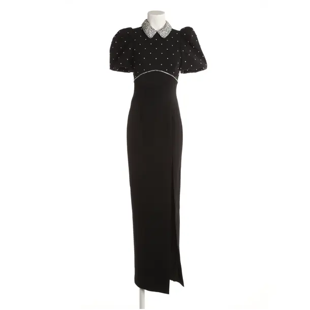 Cocktail Dress, in Black, Polyester, Rebecca Vallance