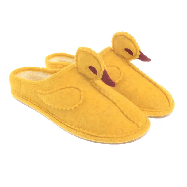 Pantofole, in Giallo, Bode