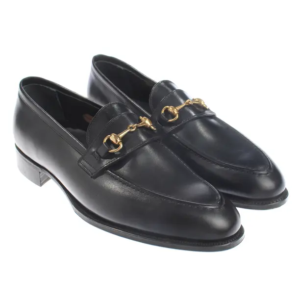 Mocassini, in Nero, George Cleverley