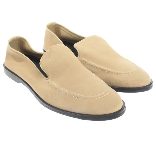 Loafers, in Beige, George Cleverley