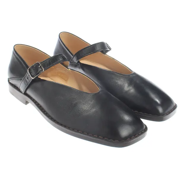 Halbschuhe, in Schwarz, Lemaire