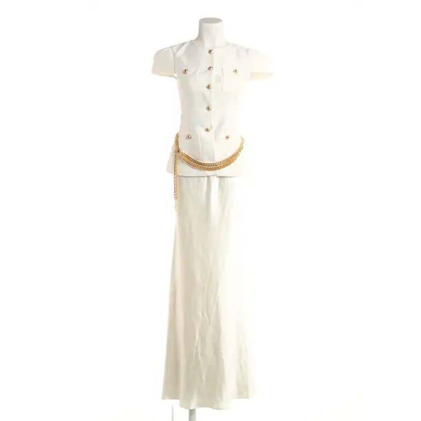 Cocktailkleid, in Cream, Polyester, self-portrait