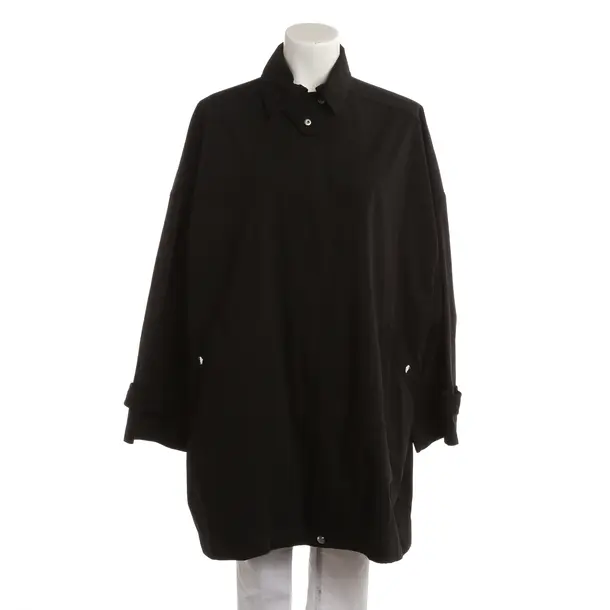 Summer Jacket, in Black, Cotton, Totême
