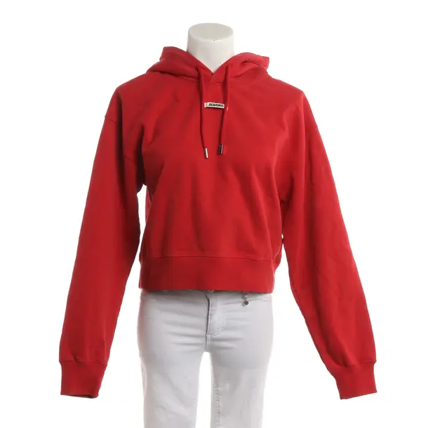 Hoodie, in Red, Cotton, Jacquemus
