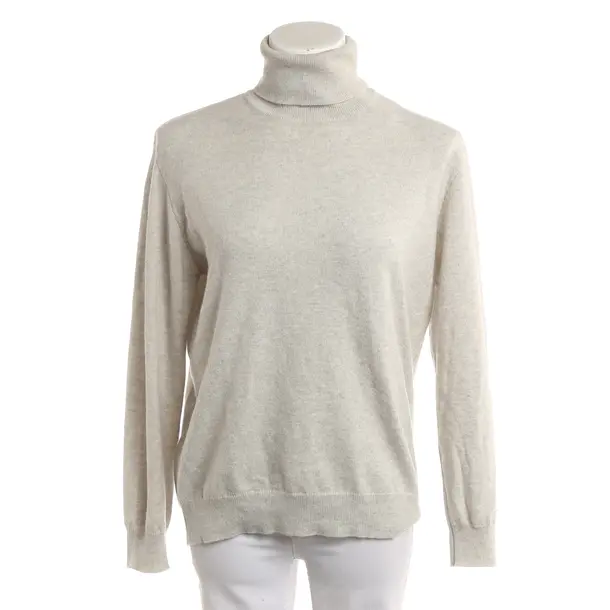 Kaschmirpullover, in Hellgrau, Kaschmir, Brunello Cucinelli