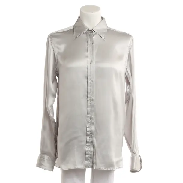 Bluse, in Grau, Seide, Tom Ford